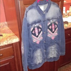 LuLaRoe 2XL Jaxon Jean Jacket